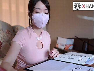cumshot amateur The female teacher loses her temper with her student and teaches him the simple truth of learning and having sex asian