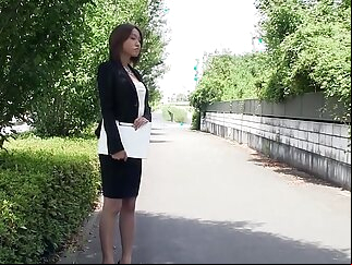 japanese asian hot journalist has desire for hot sex hairy
